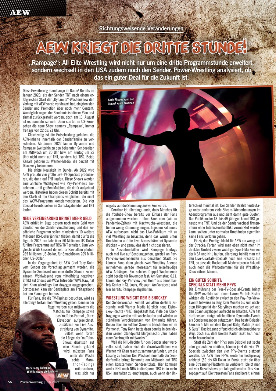 Power-Wrestling Preview Pages