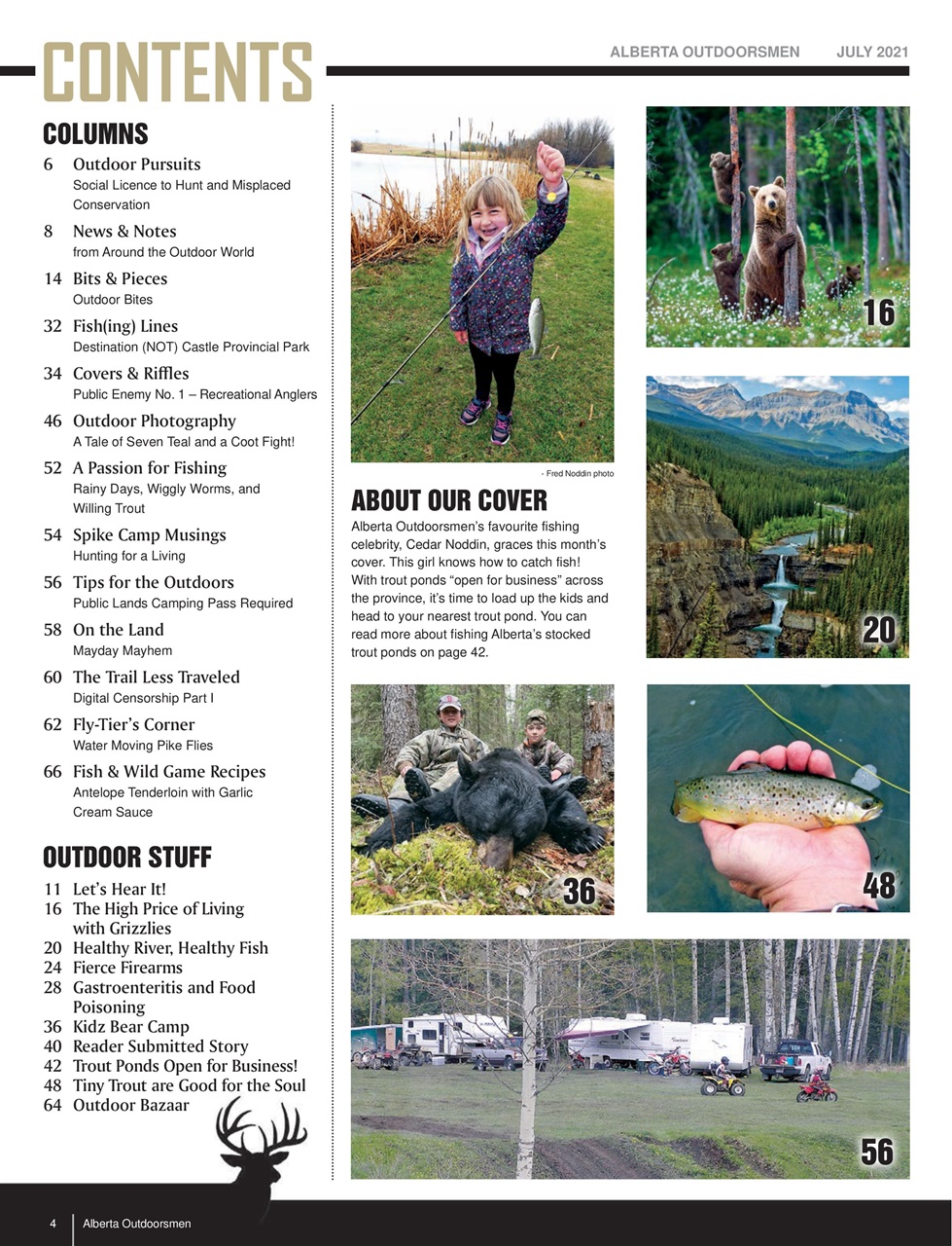 Alberta Outdoors Preview Pages
