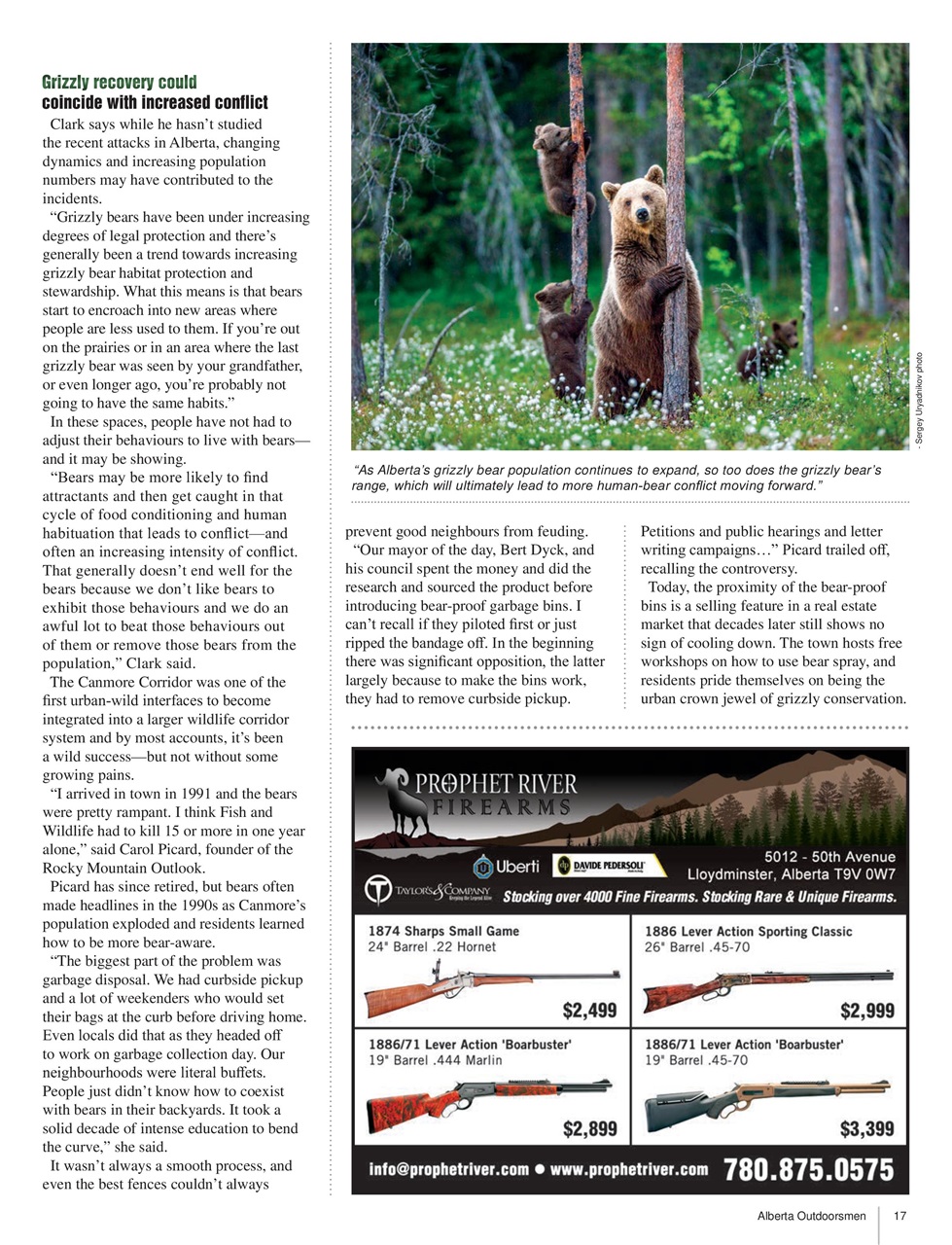 Alberta Outdoors Preview Pages