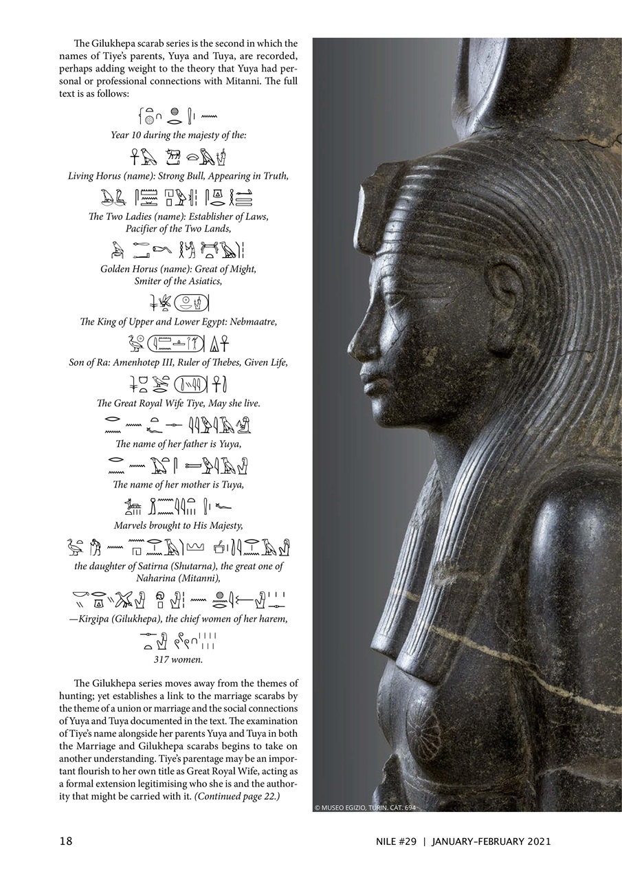 Nile Magazine Preview Pages