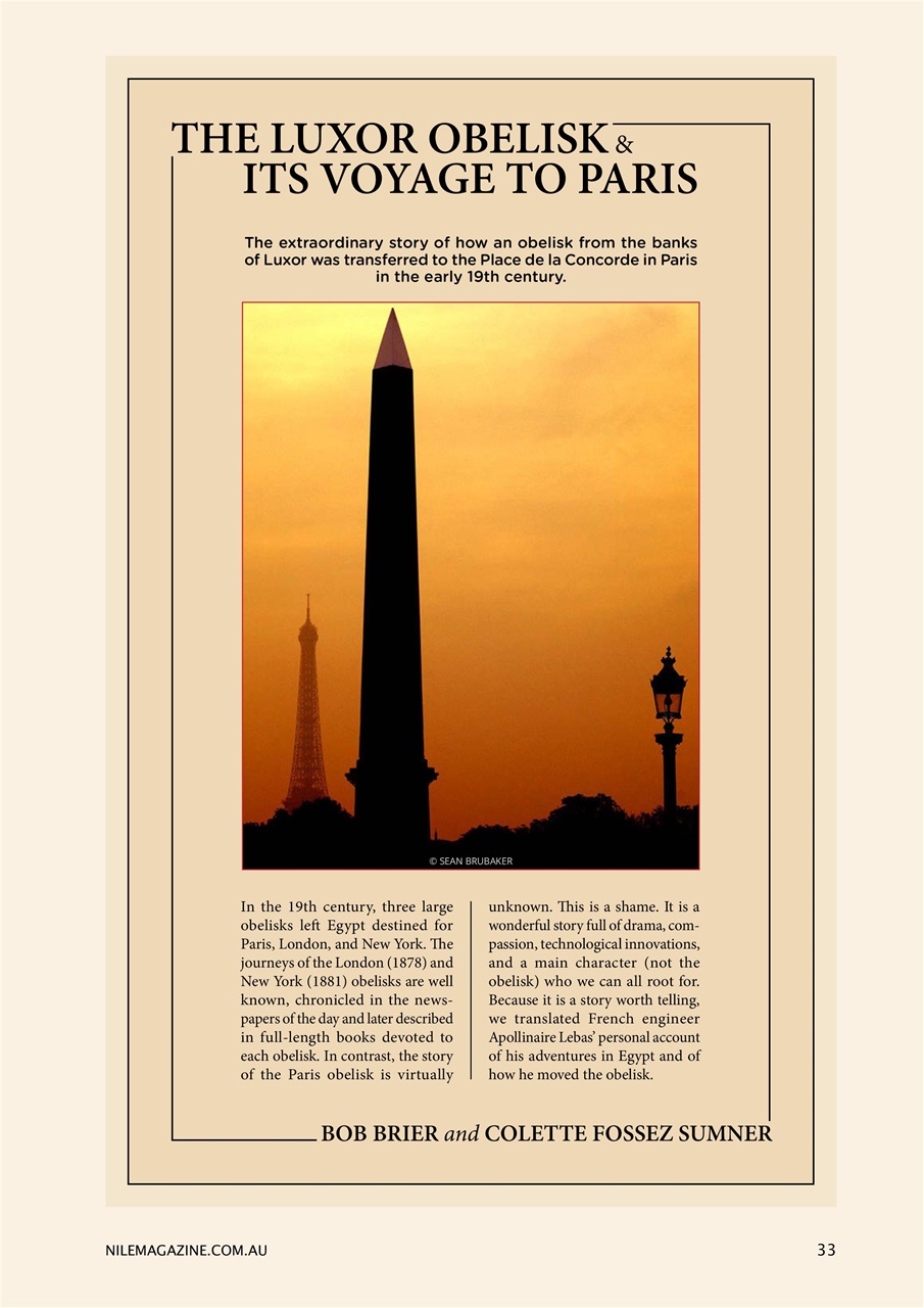 Nile Magazine Preview Pages