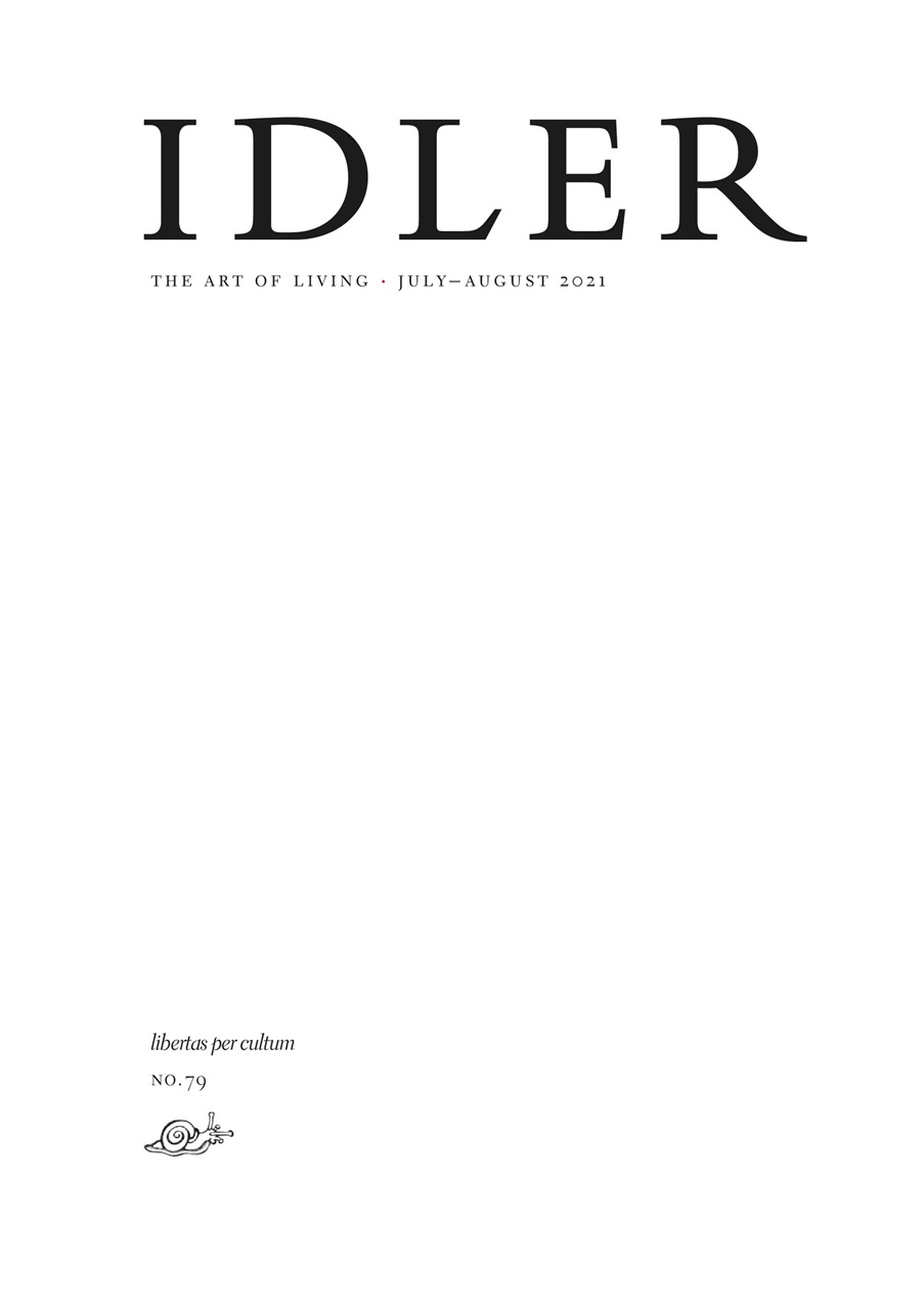The Idler Magazine Preview Pages