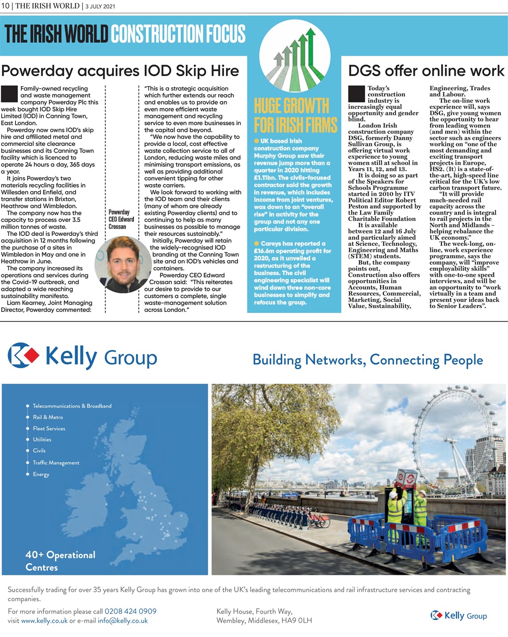 Irish World Preview Pages