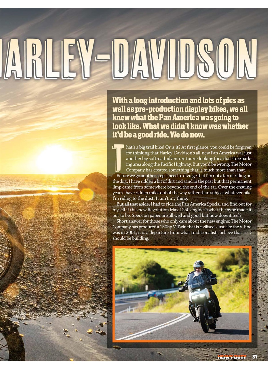 Heavy Duty Preview Pages