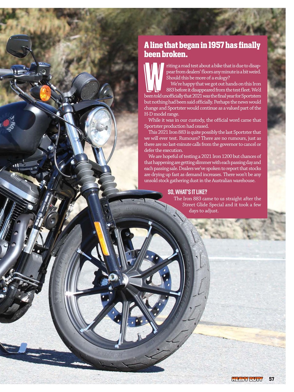 Heavy Duty Preview Pages