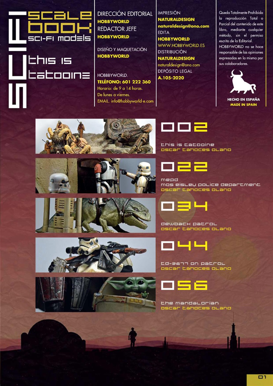 SCIFI SCALE Preview Pages