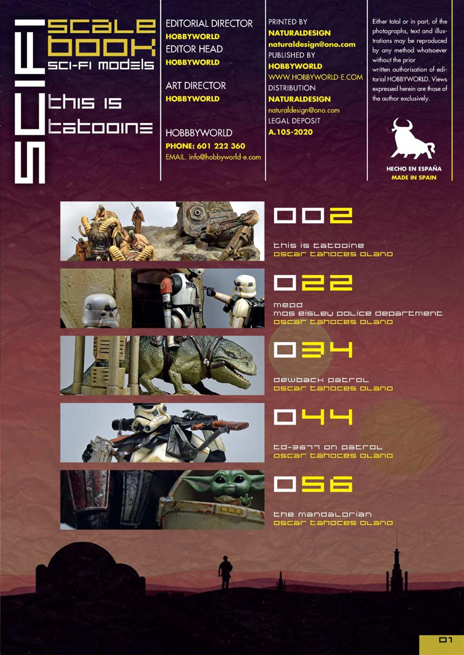 SCIFI SCALE ENGLISH Preview Pages