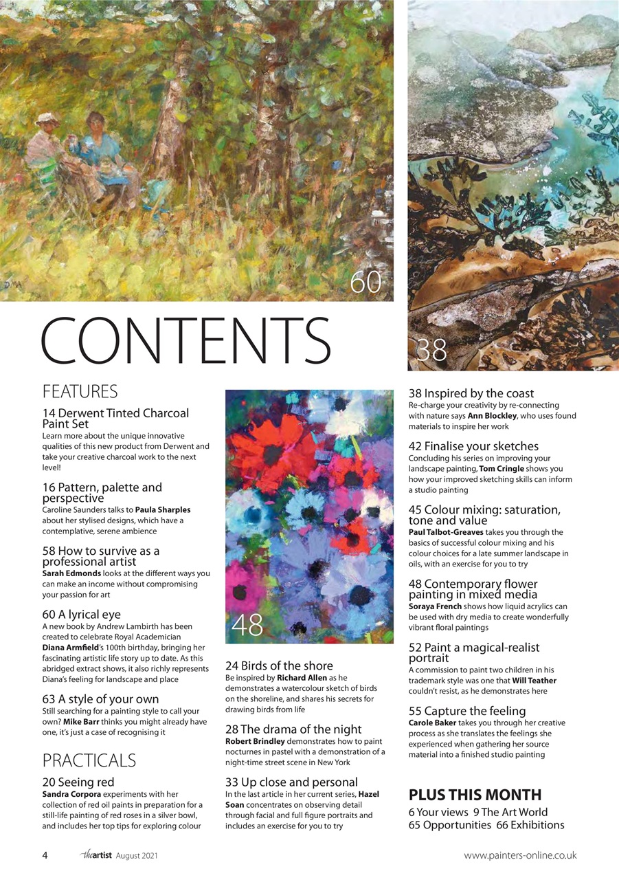 The Artist Preview Pages