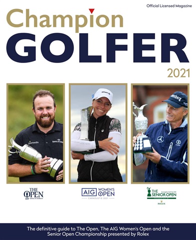 Champion Golfer 2021 issue Champion Golfer 2021