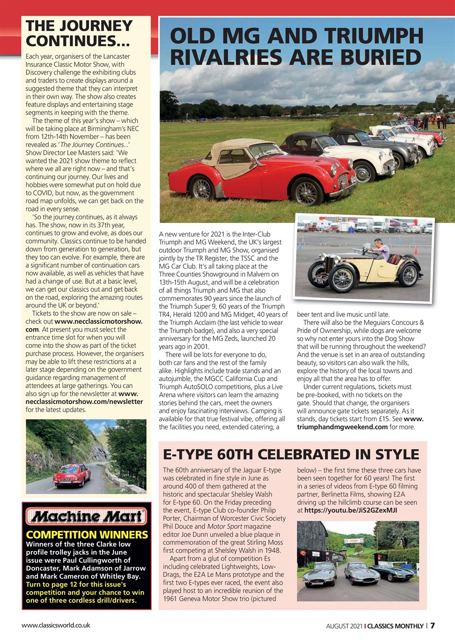 Classics World Preview Pages