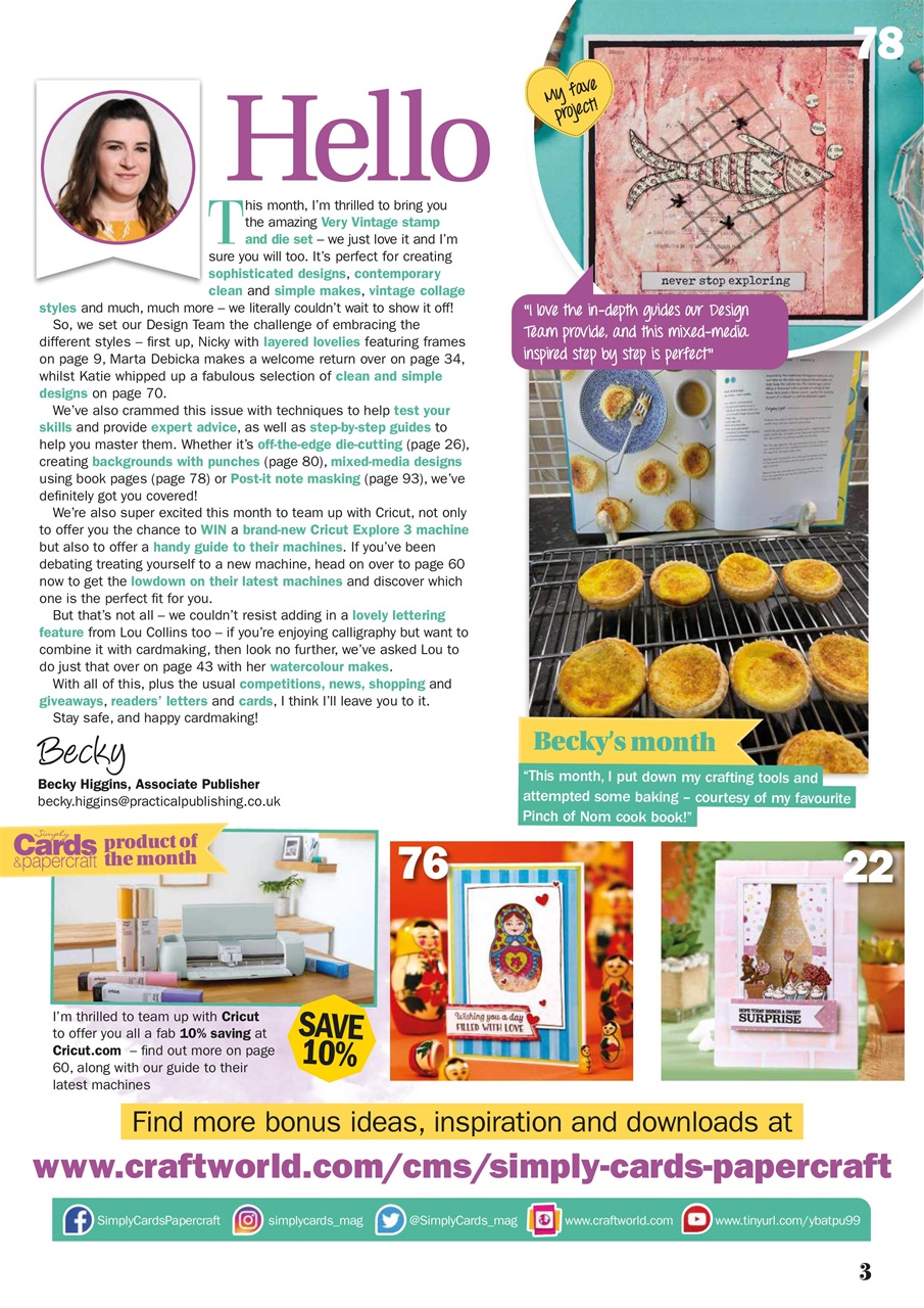 Simply Cards & Papercraft Preview Pages