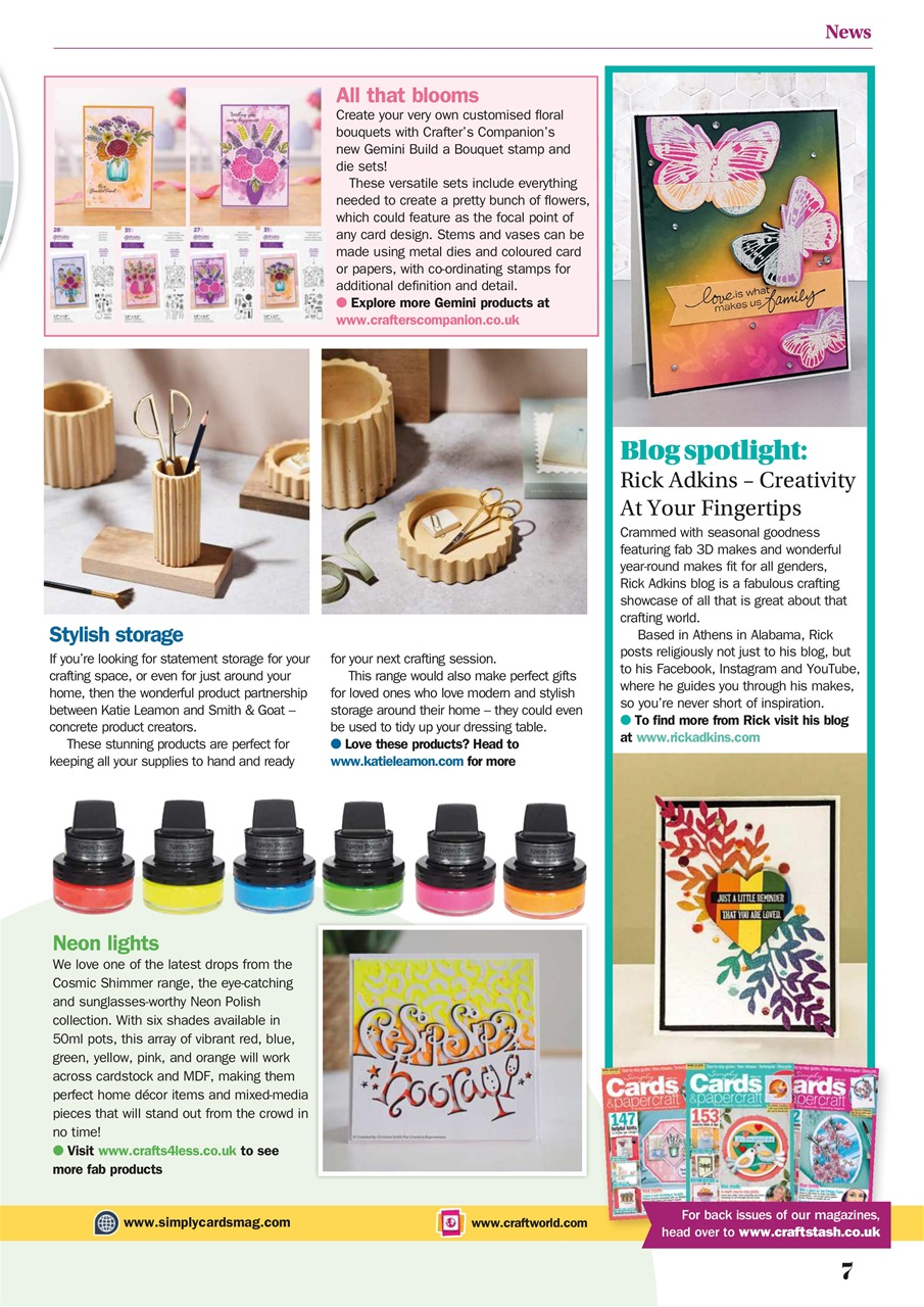 Simply Cards & Papercraft Preview Pages