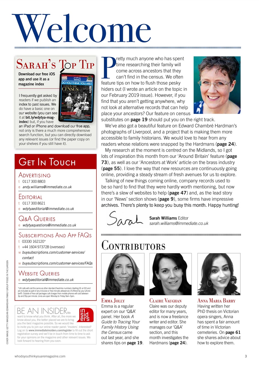 Who Do You Think You Are? Preview Pages