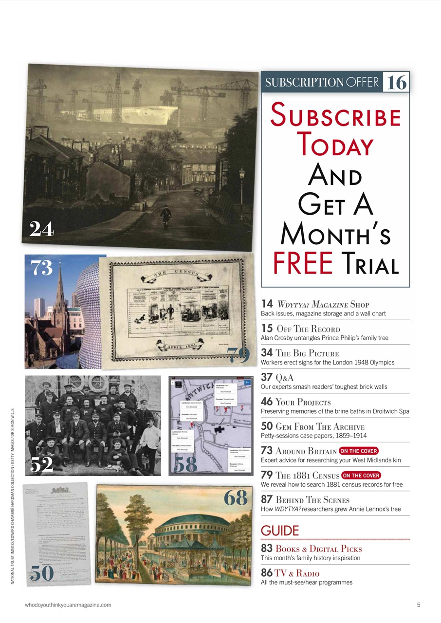 Who Do You Think You Are? Preview Pages