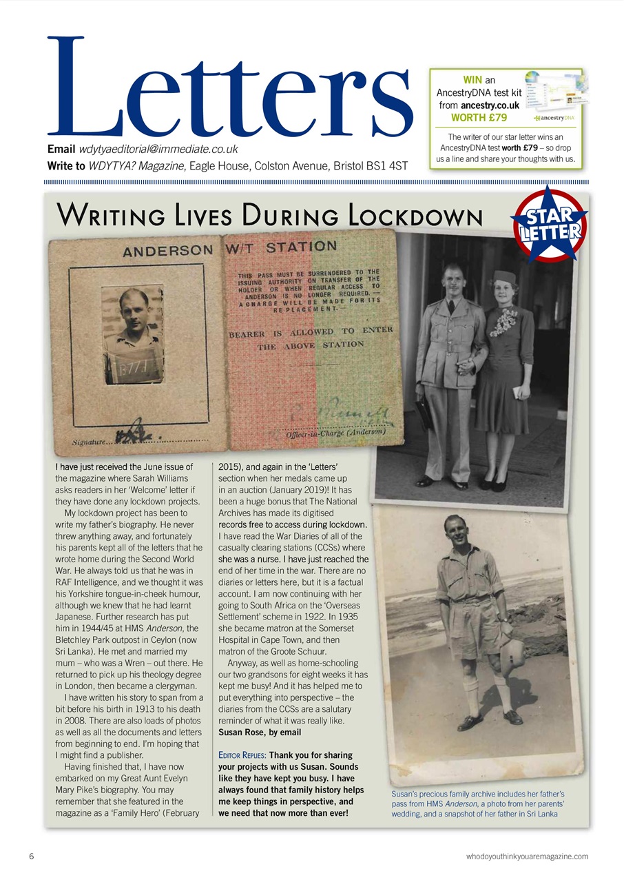 Who Do You Think You Are? Preview Pages