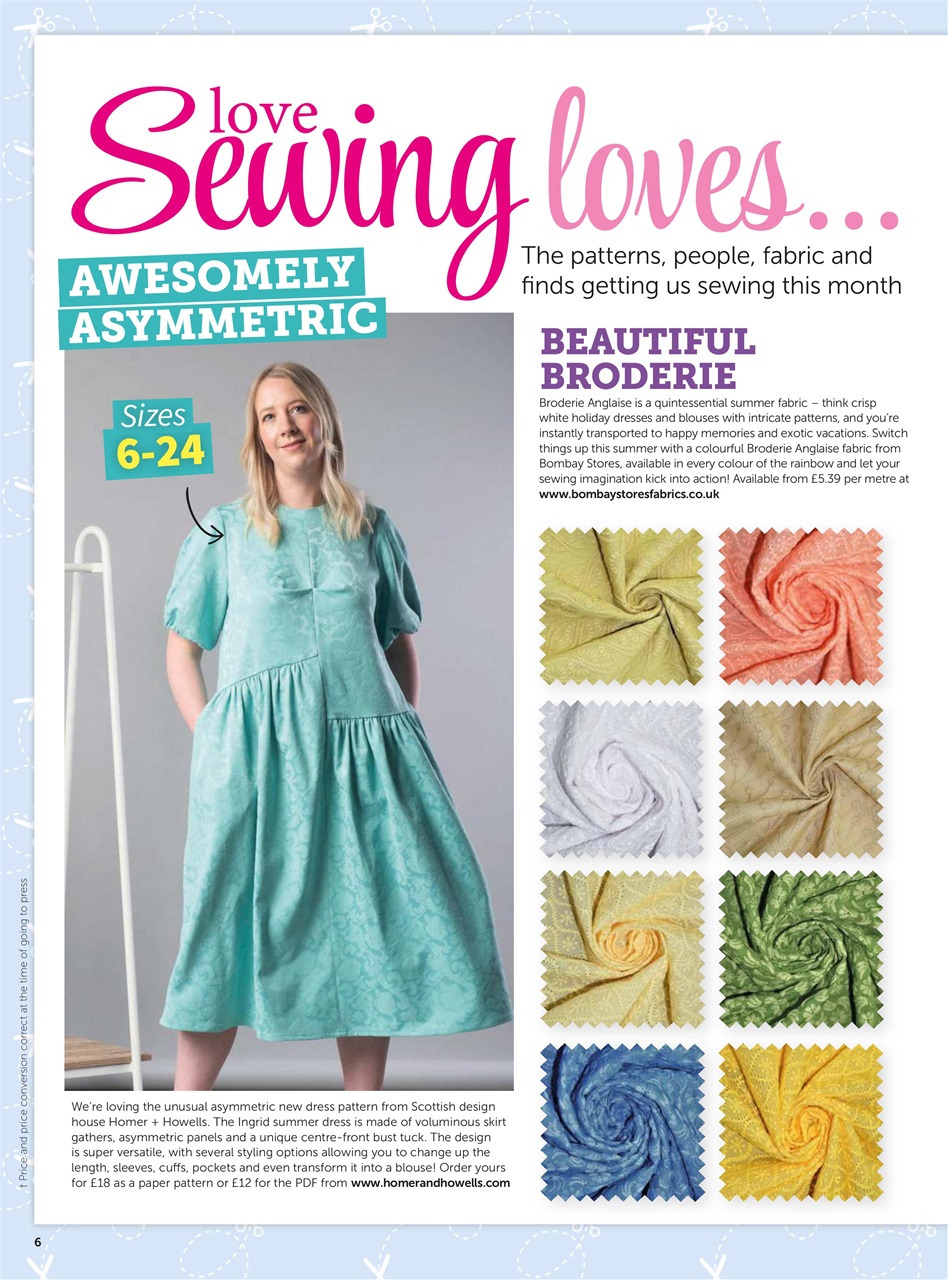 Love Sewing Preview Pages