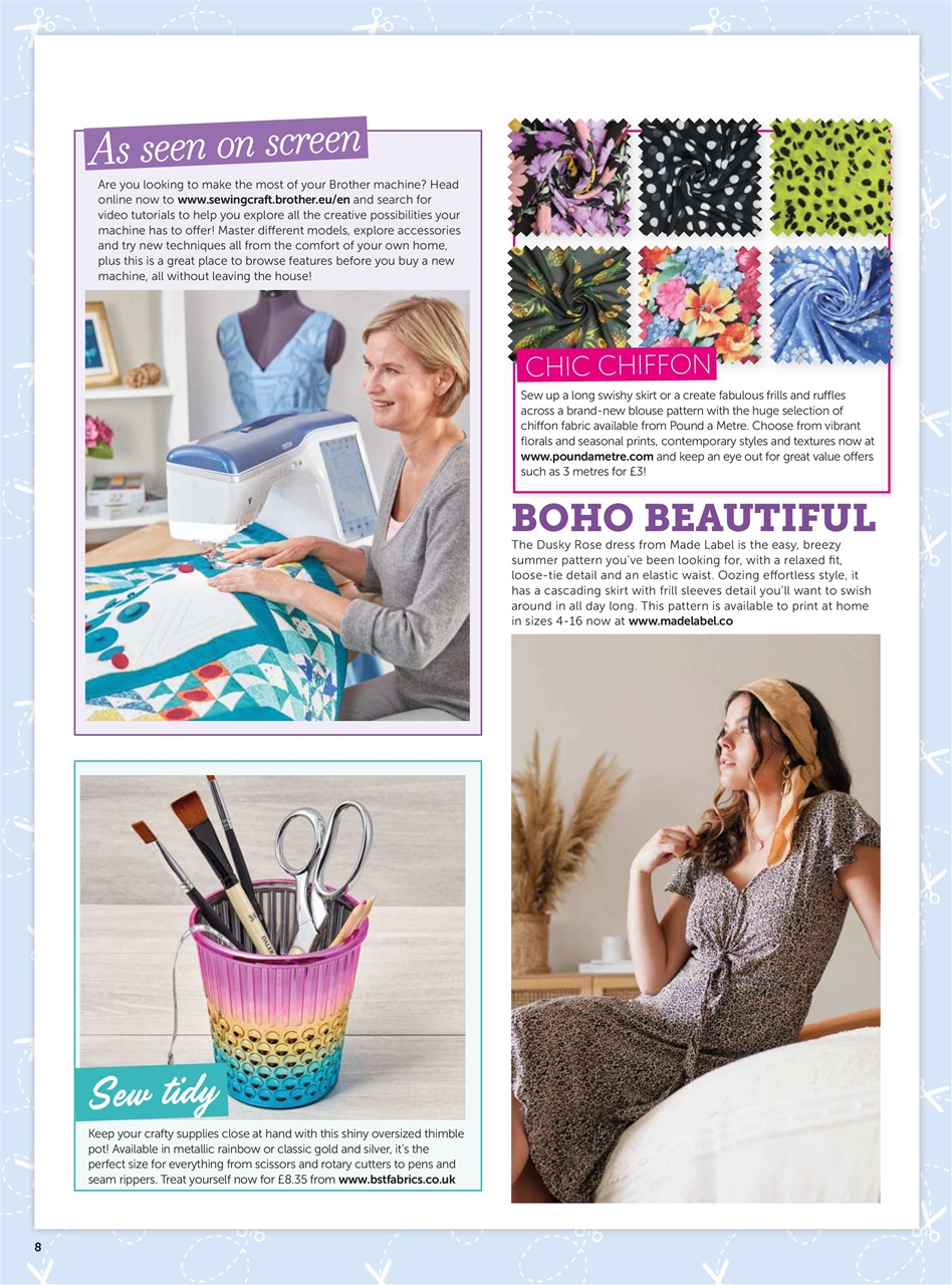 Love Sewing Preview Pages