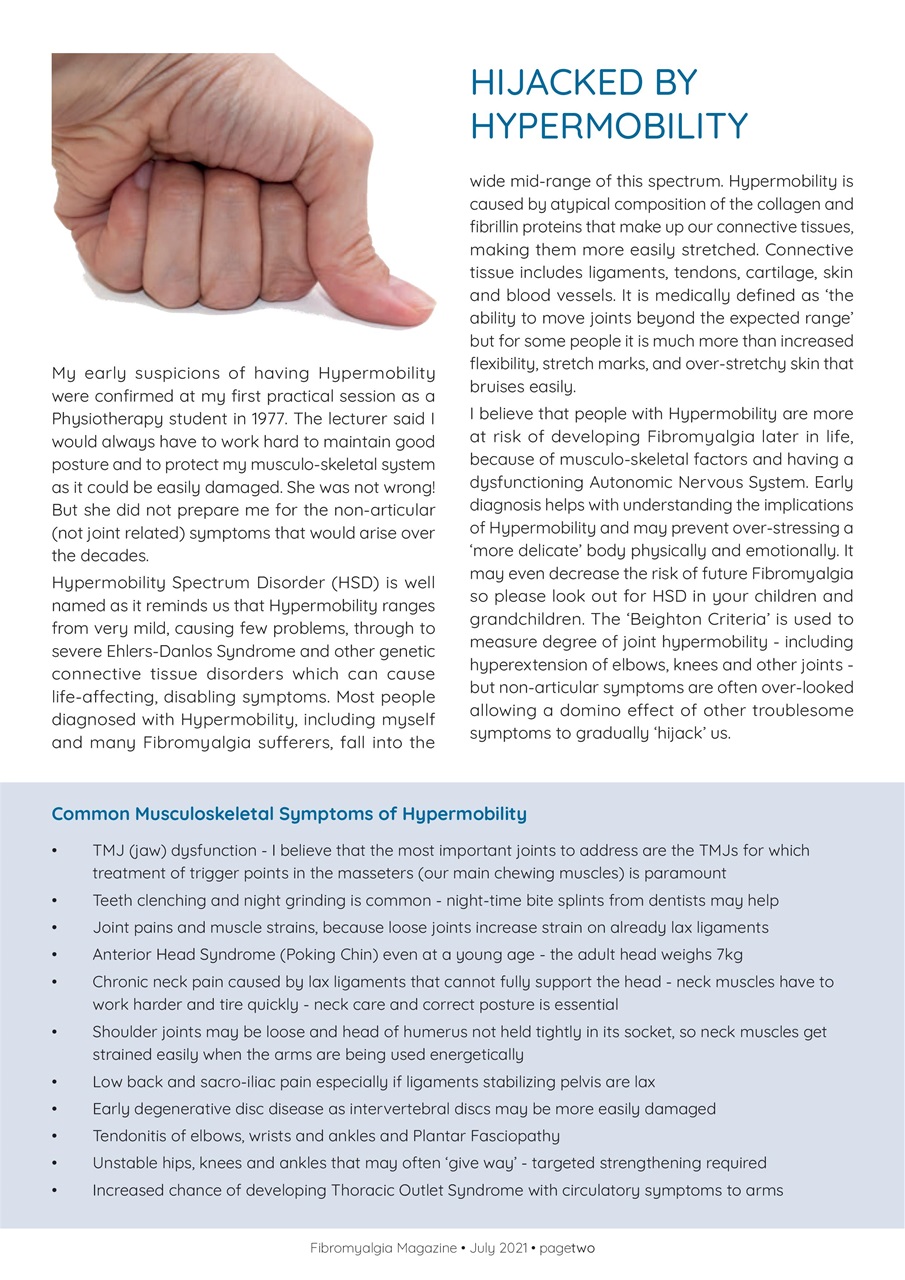 Fibromyalgia Magazine Preview Pages