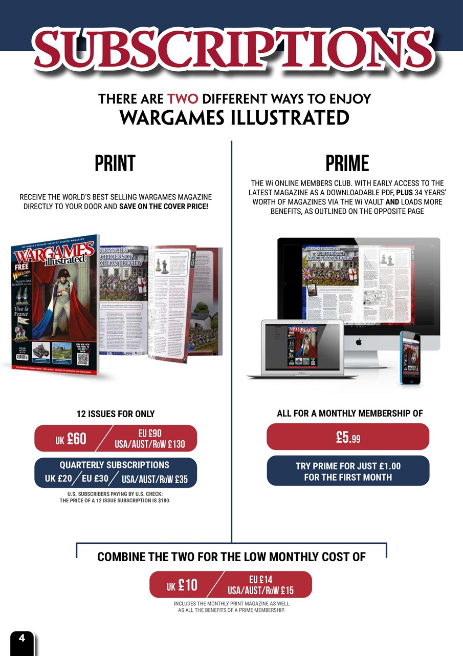 Wargames Illustrated Preview Pages