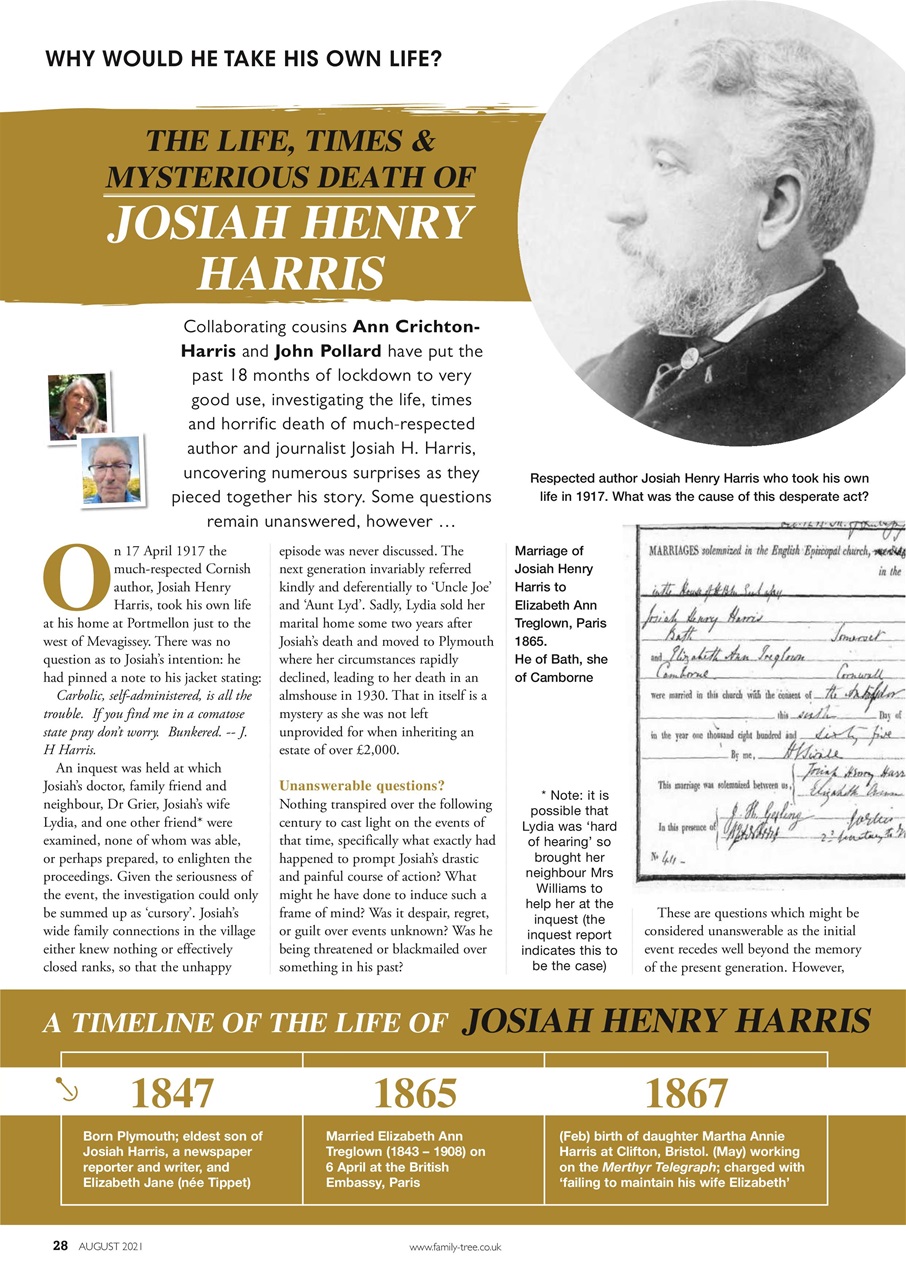 Family Tree Preview Pages