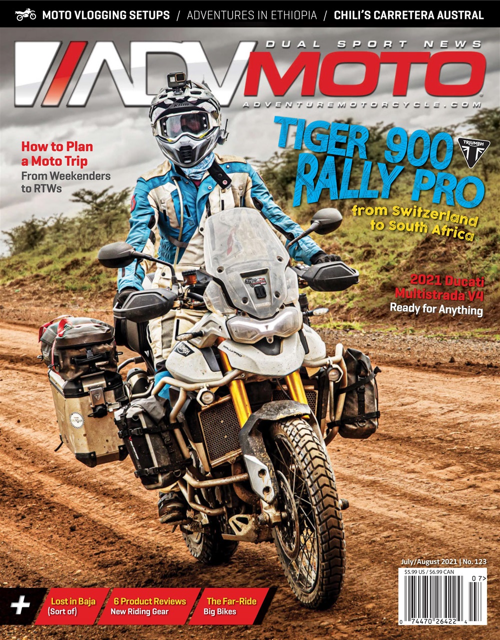Adventure Motorcycle Preview Pages