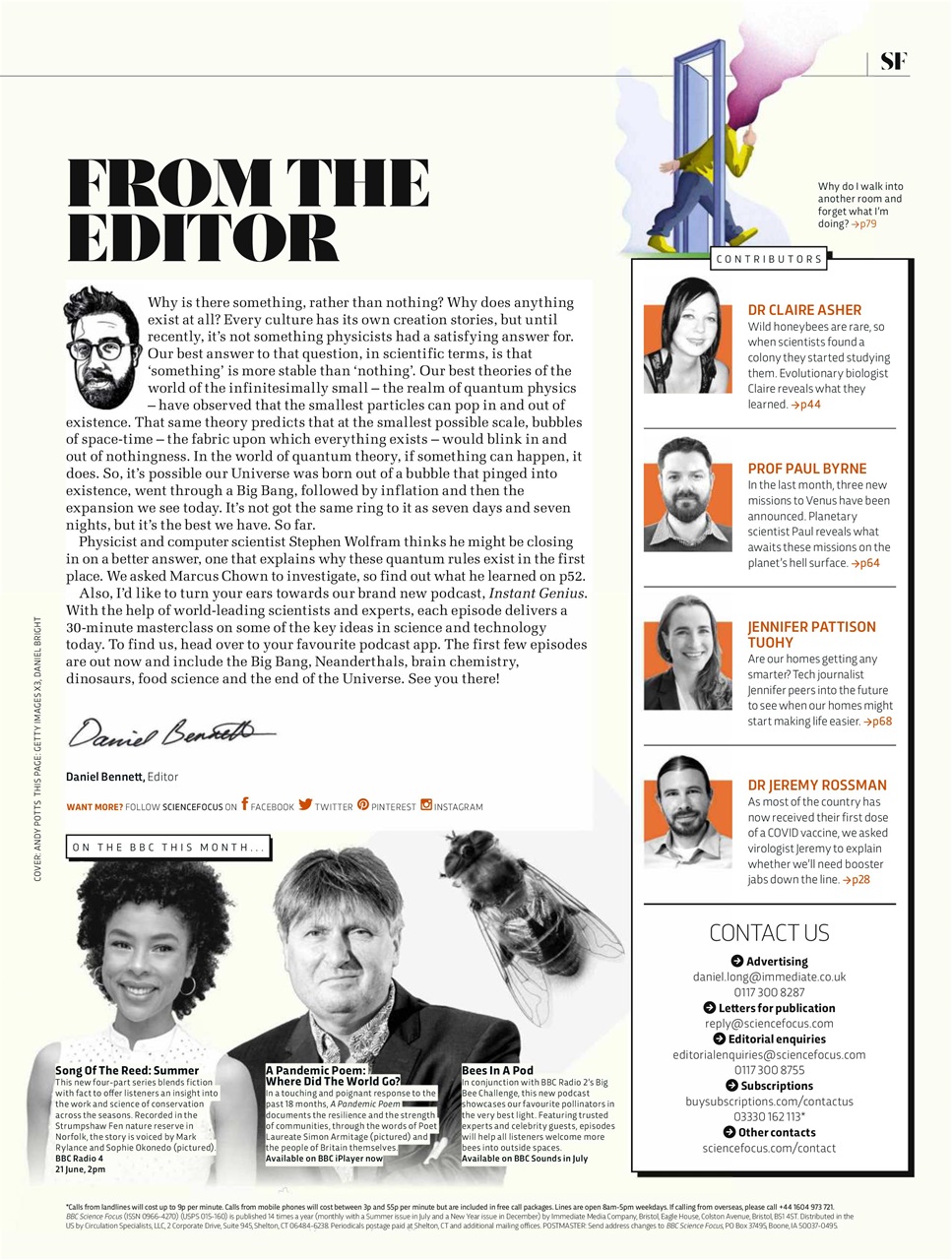 BBC Science Focus Magazine Preview Pages