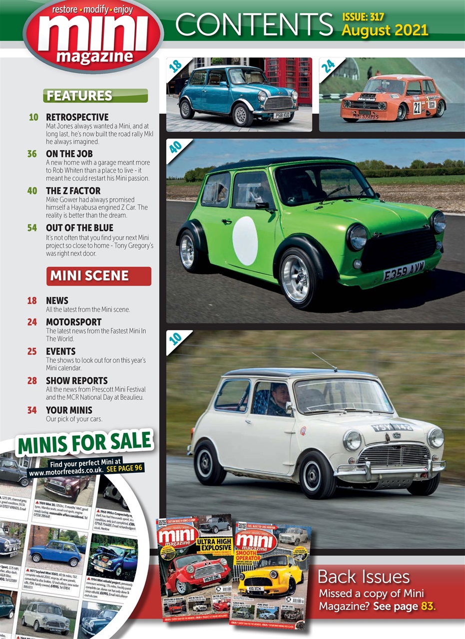 Mini Magazine Preview Pages