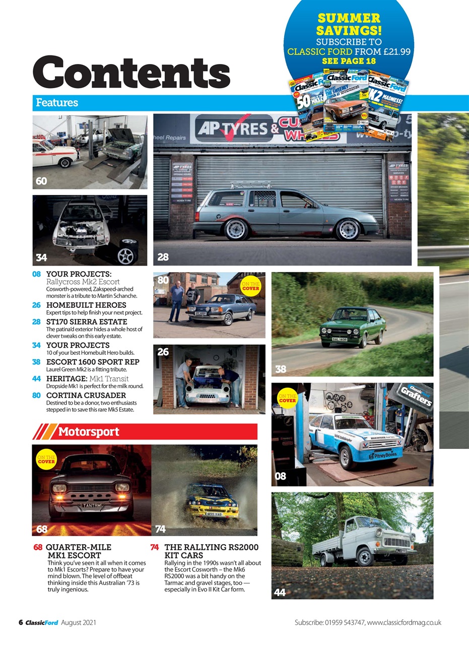 Classic Ford Preview Pages