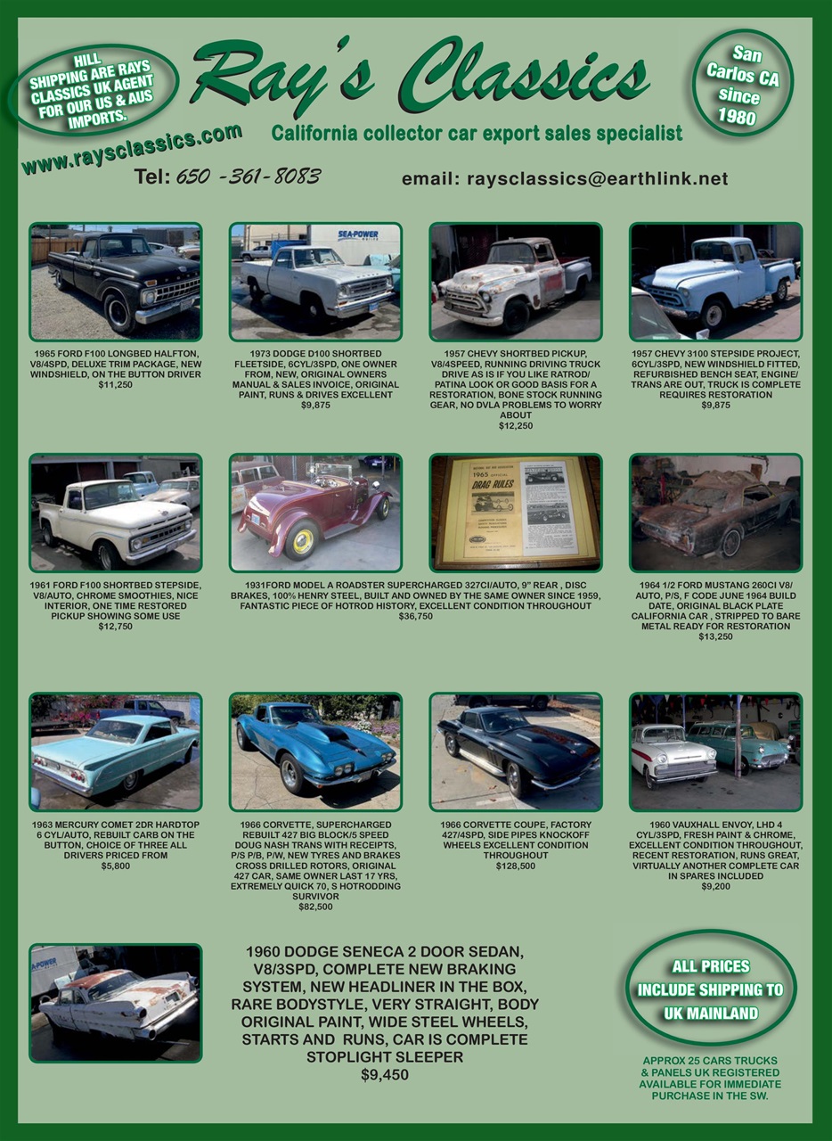 Custom Car Preview Pages