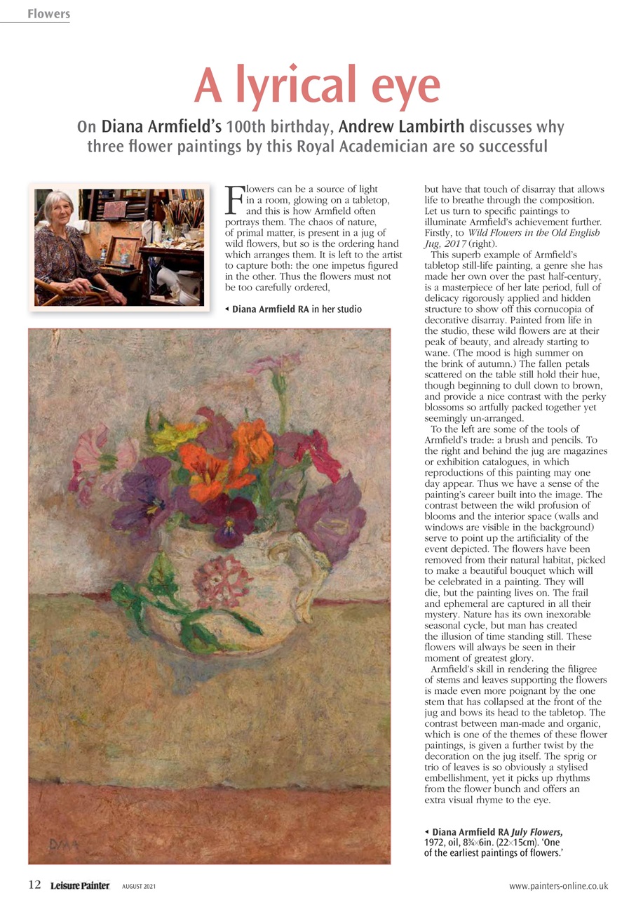 Leisure Painter & The Artist Preview Pages