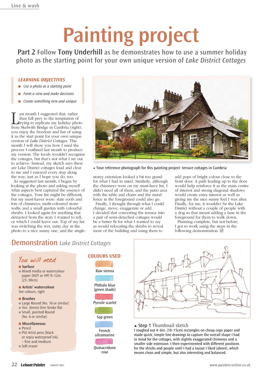 Leisure Painter & The Artist Preview Pages