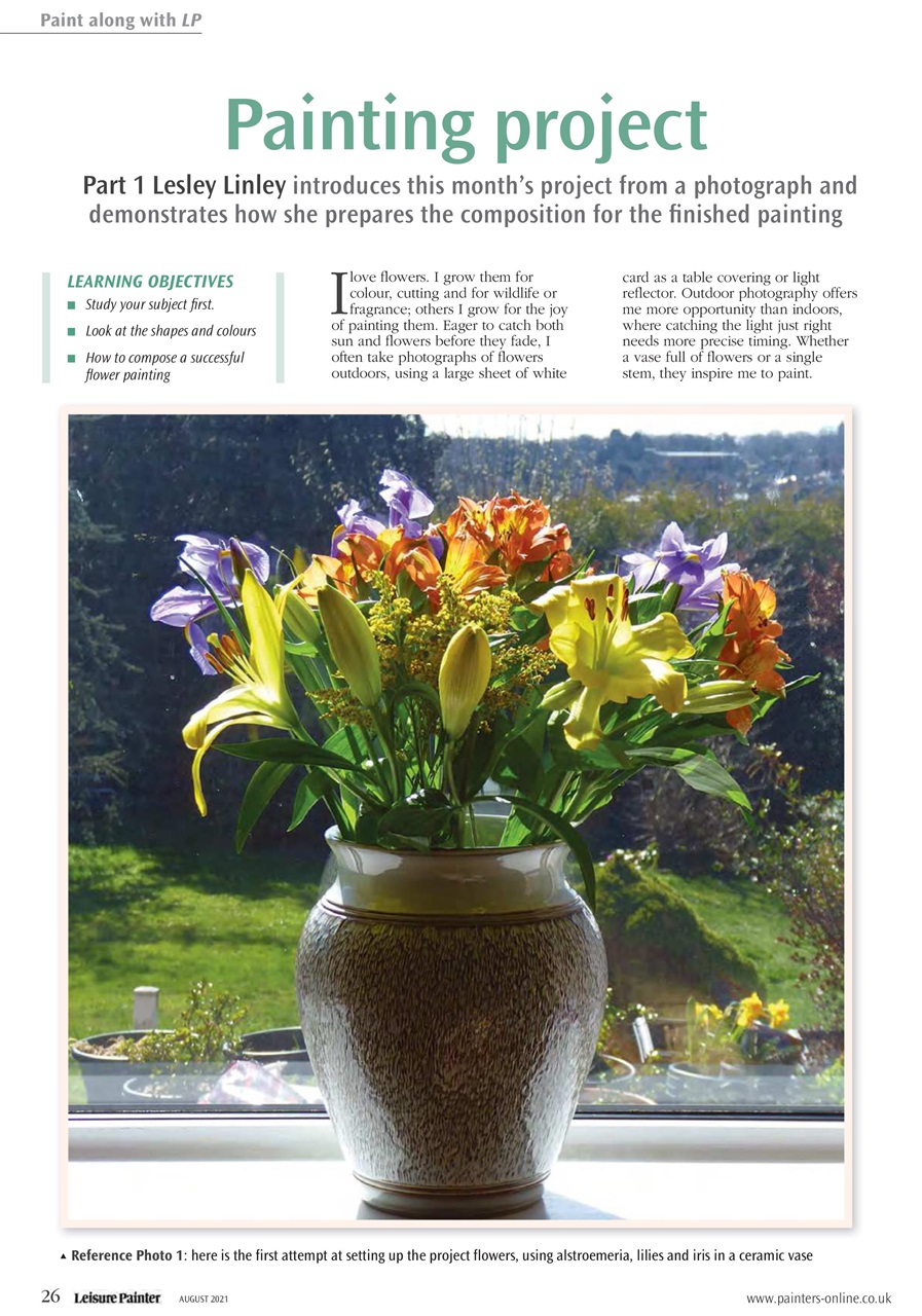 Leisure Painter & The Artist Preview Pages