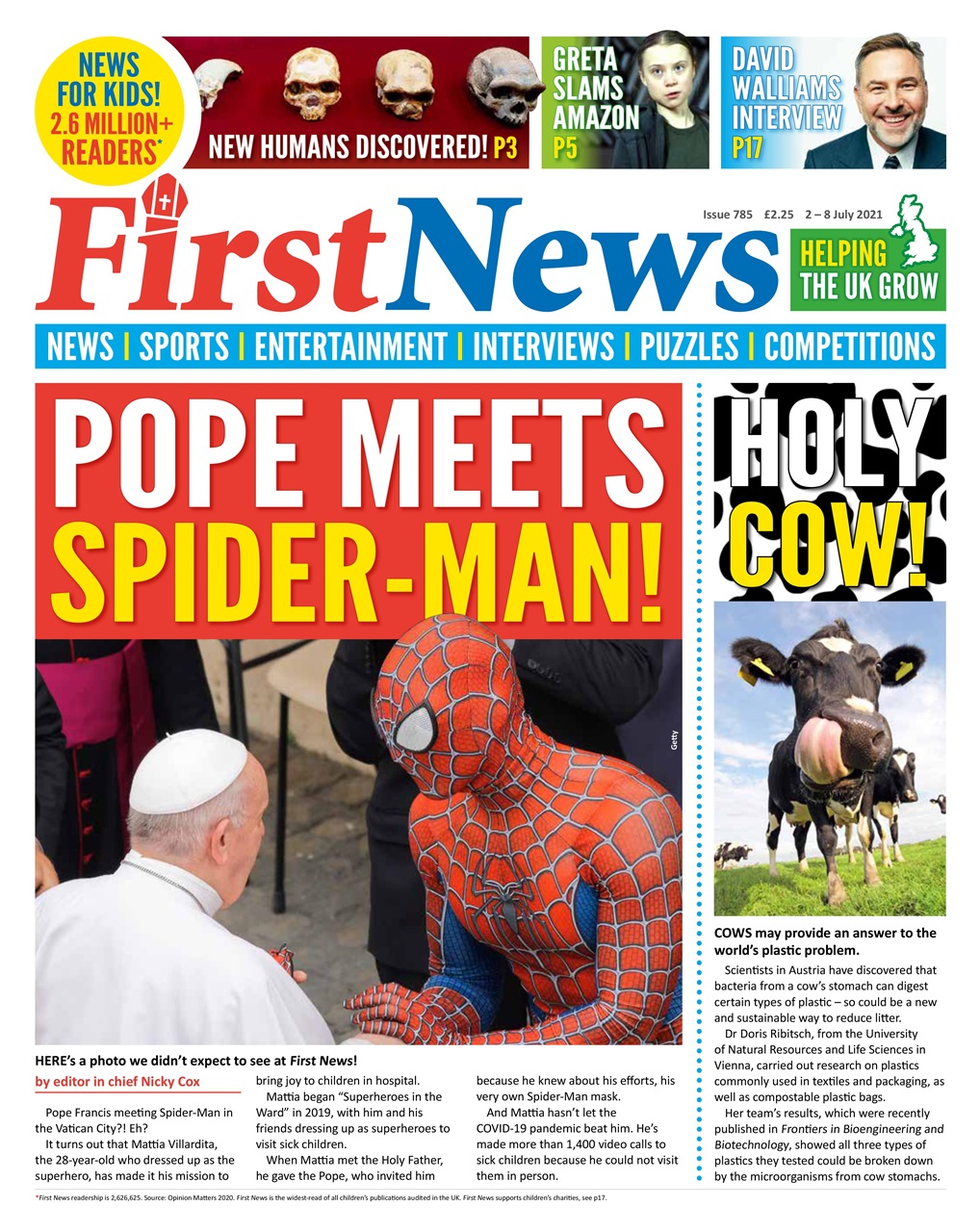 First News Preview Pages