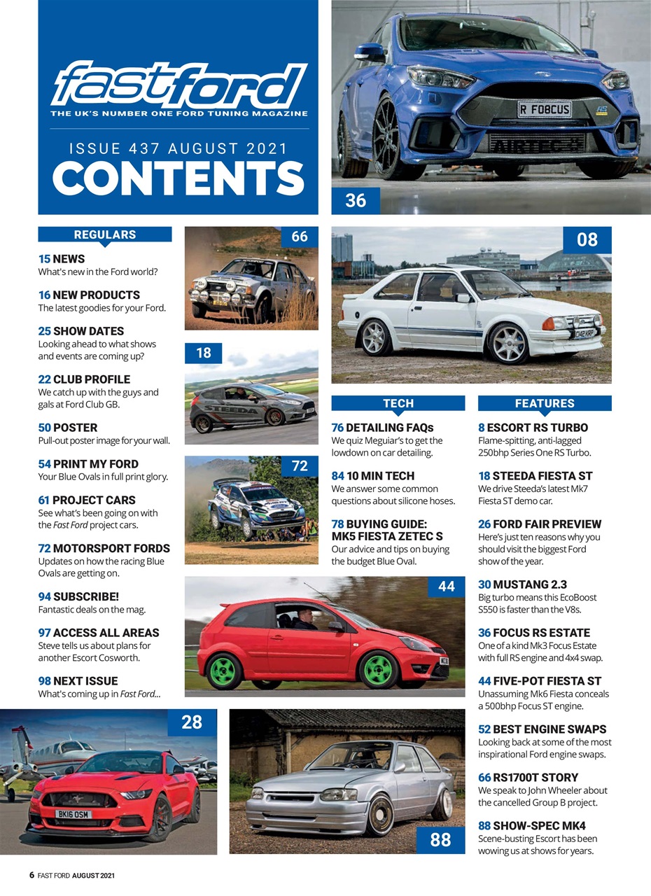 Fast Ford Preview Pages