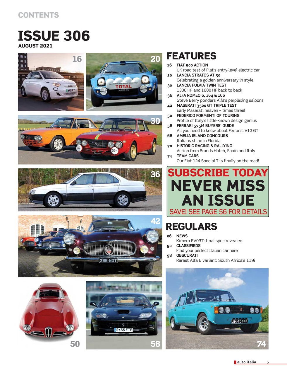 AutoItalia Magazine Preview Pages