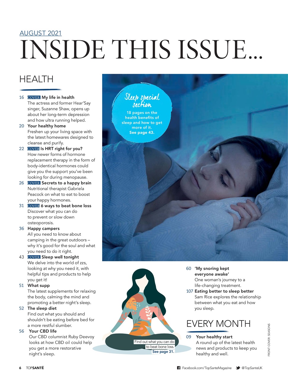 Top Sante Preview Pages