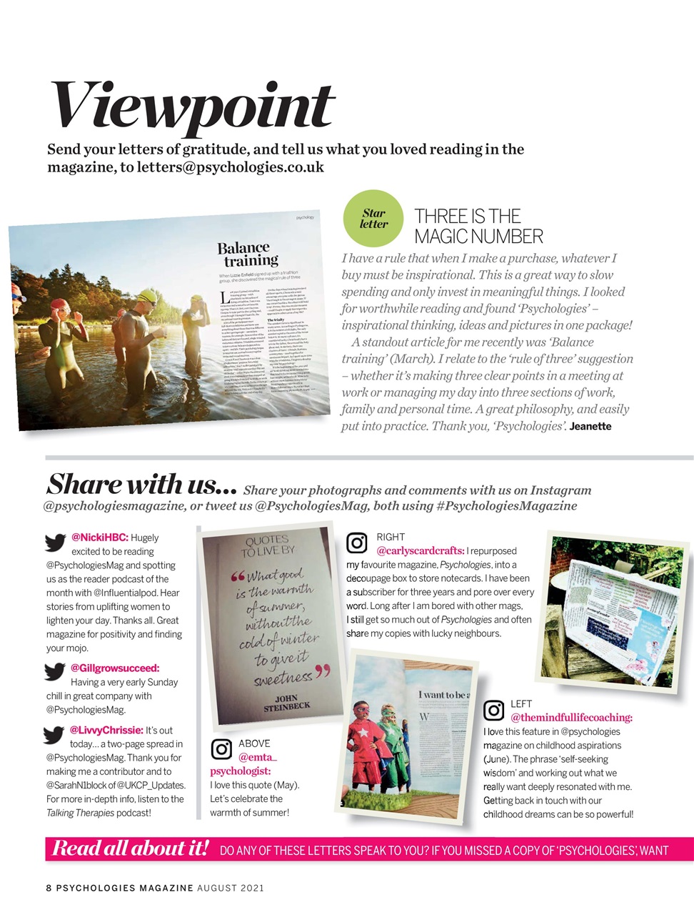 Psychologies Preview Pages