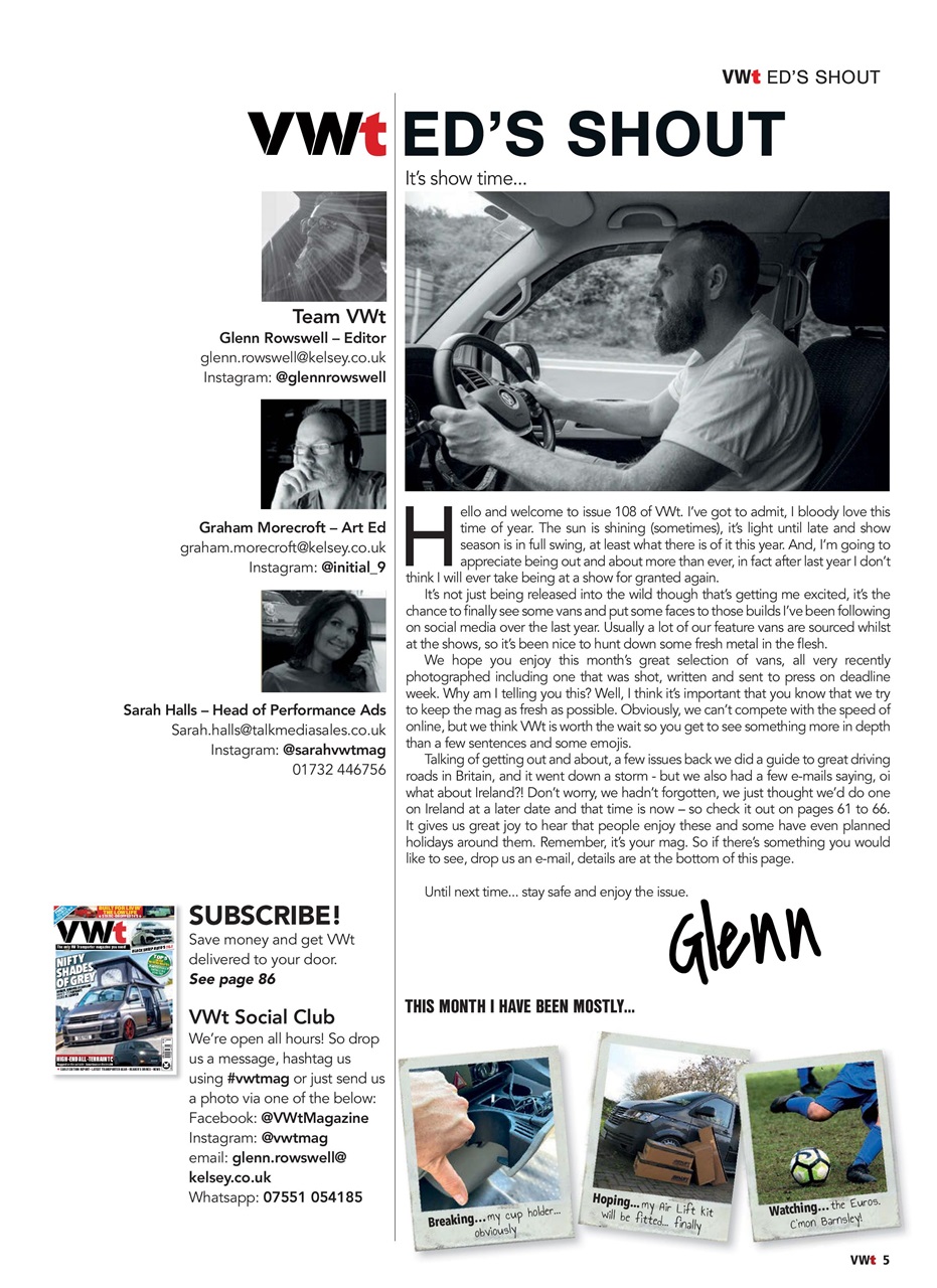 VWt Magazine Preview Pages