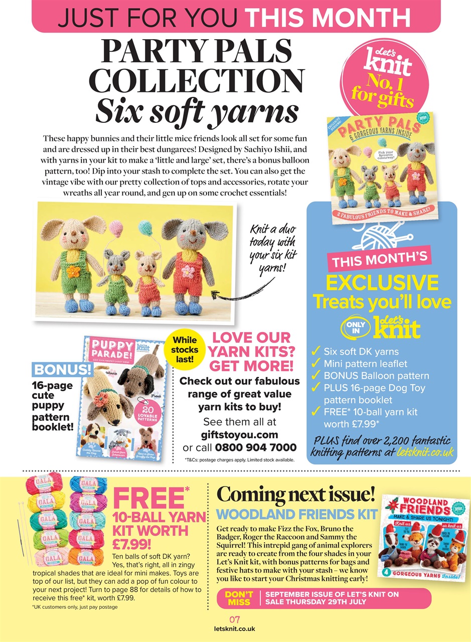 Let's Knit Preview Pages