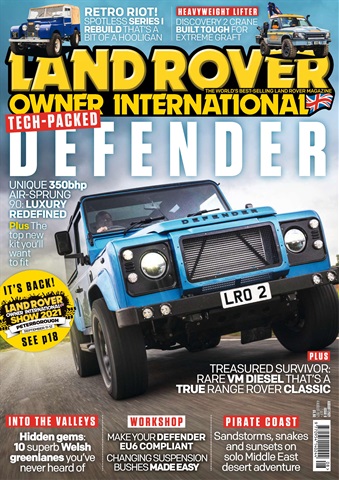 Land Rover Owner issue August 2021