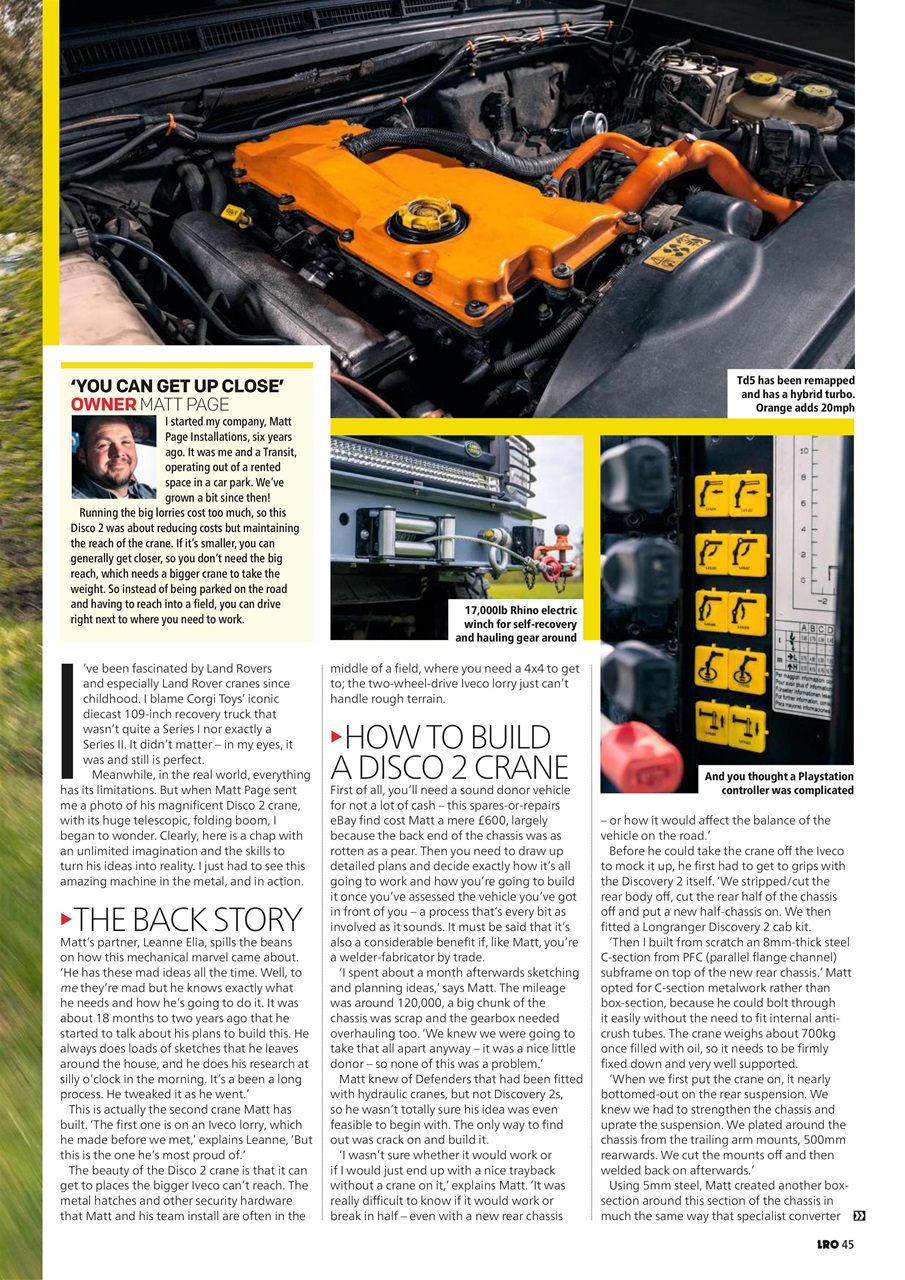 Land Rover Owner Preview Pages