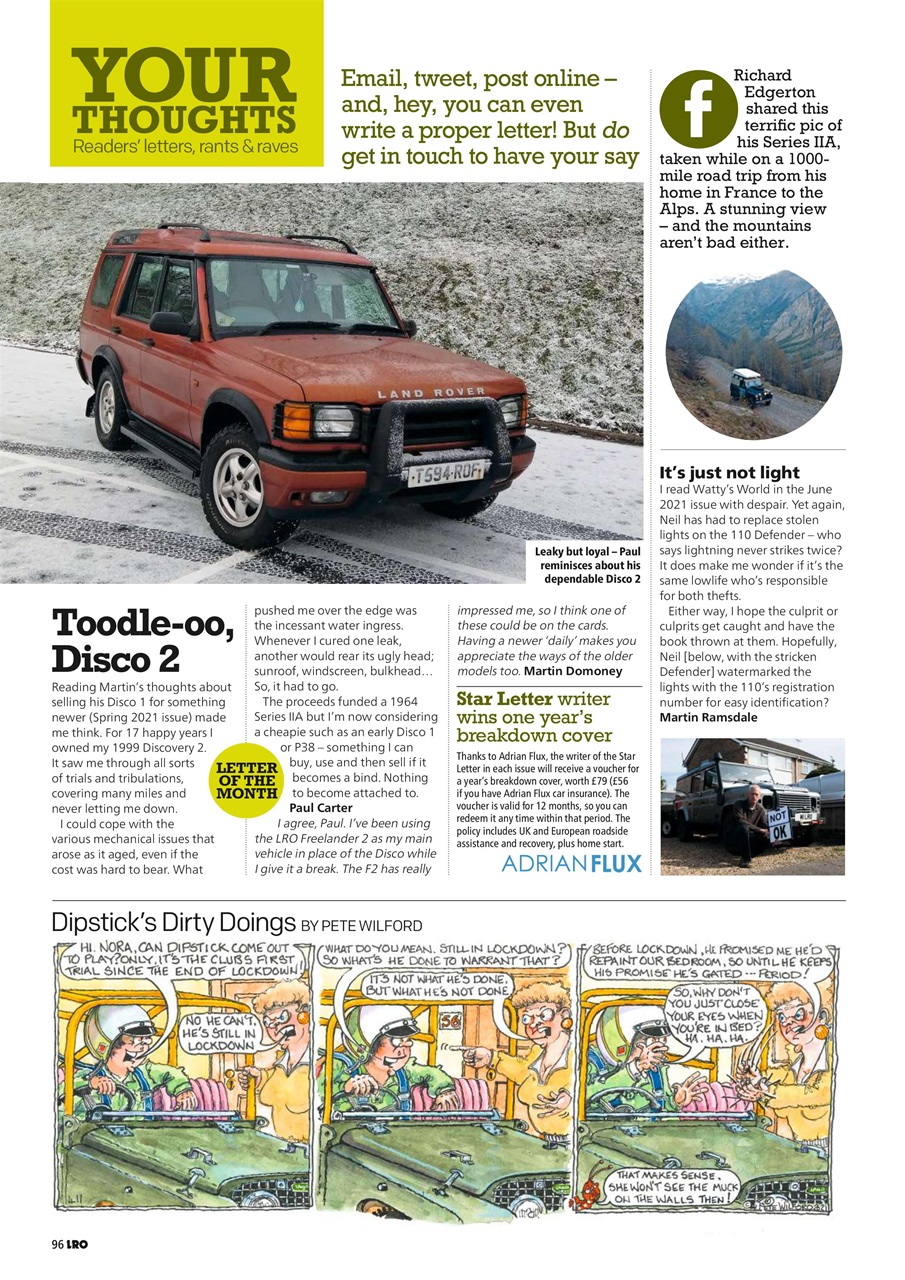 Land Rover Owner Preview Pages