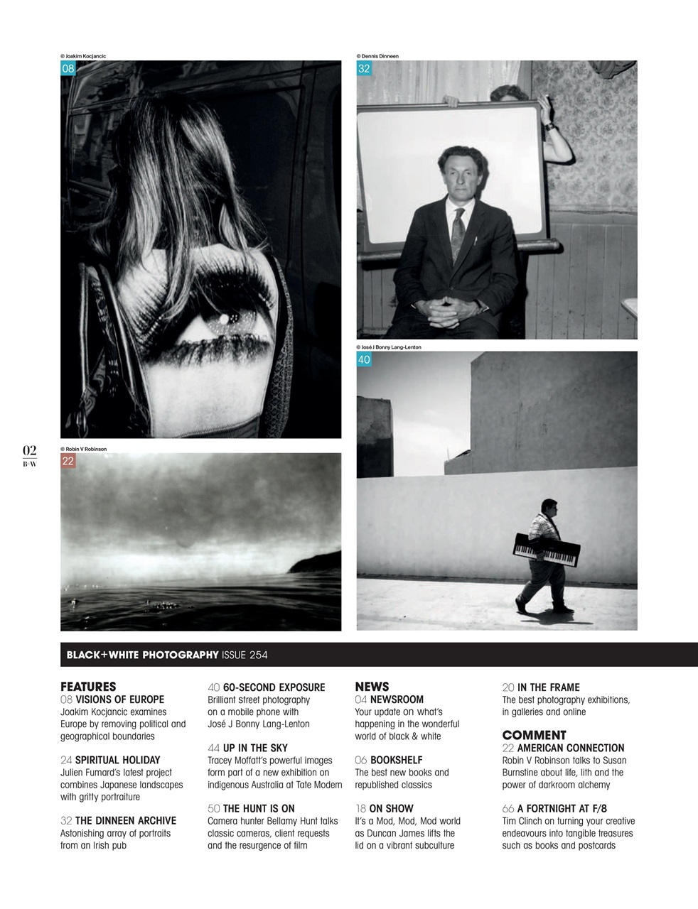 Black+White Photography Preview Pages
