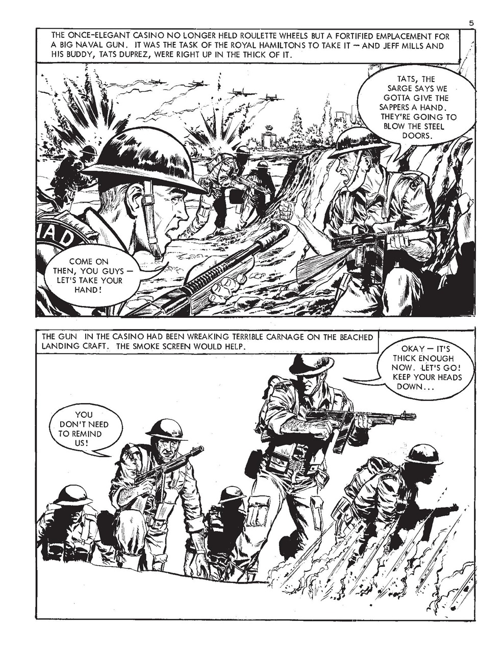 Commando Preview Pages