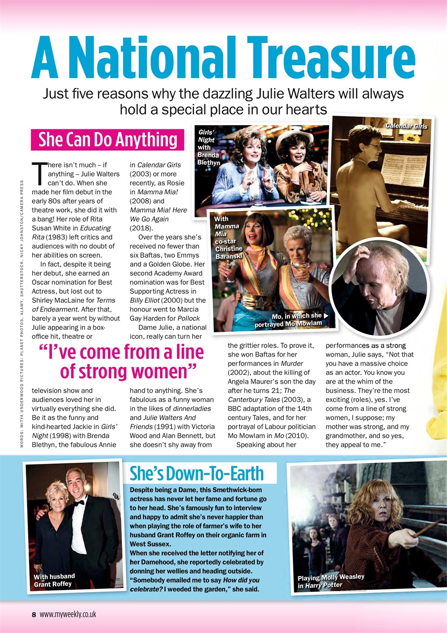 My Weekly Preview Pages