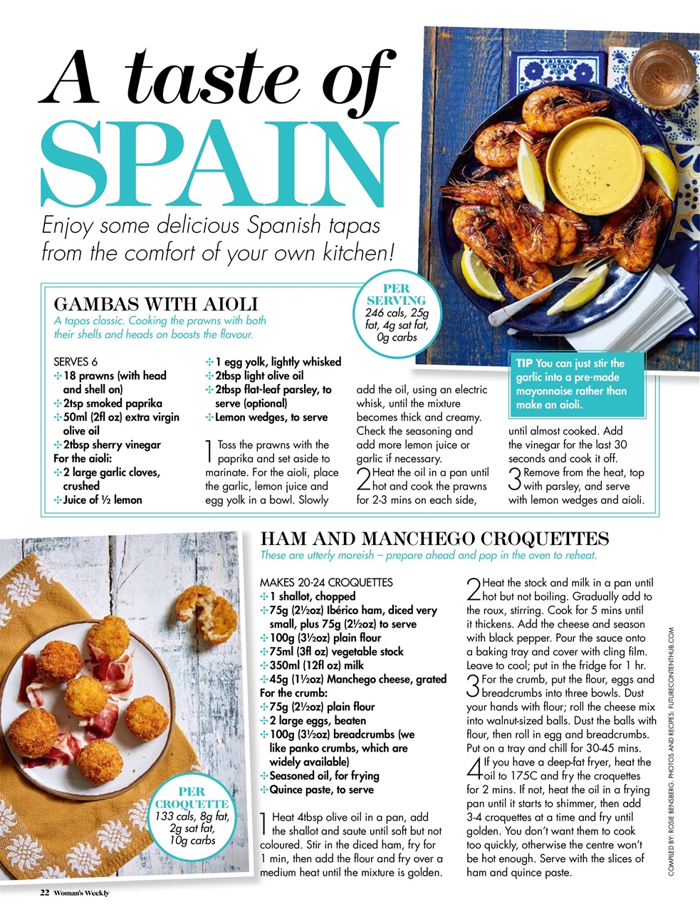 Woman's Weekly Preview Pages