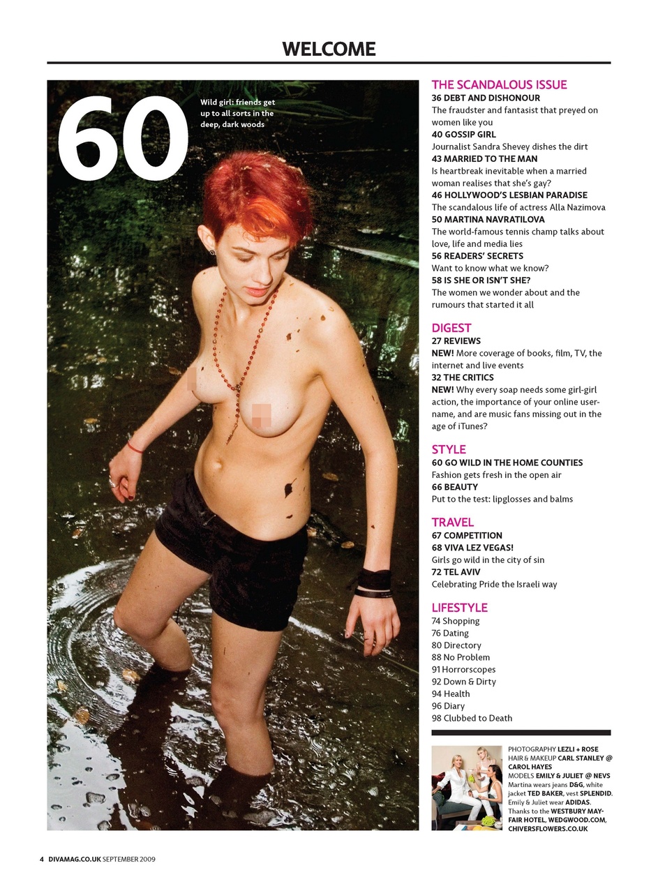 DIVA Magazine Preview Pages