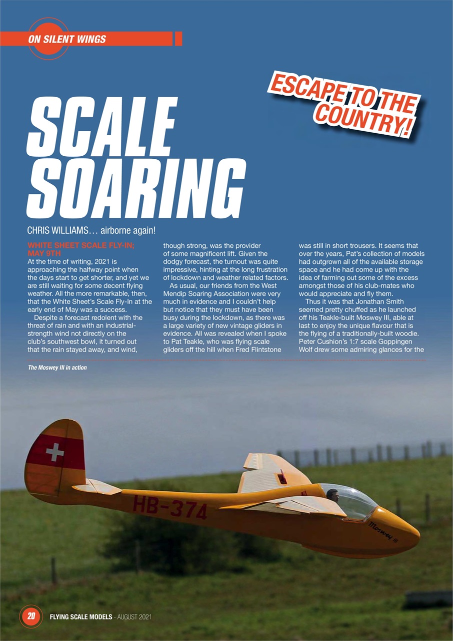 Flying Scale Models Preview Pages