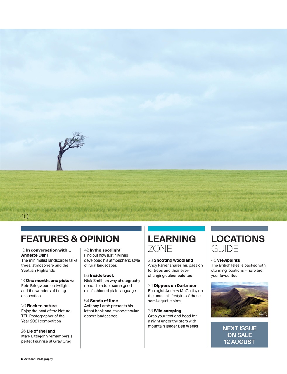 Outdoor Photography Preview Pages
