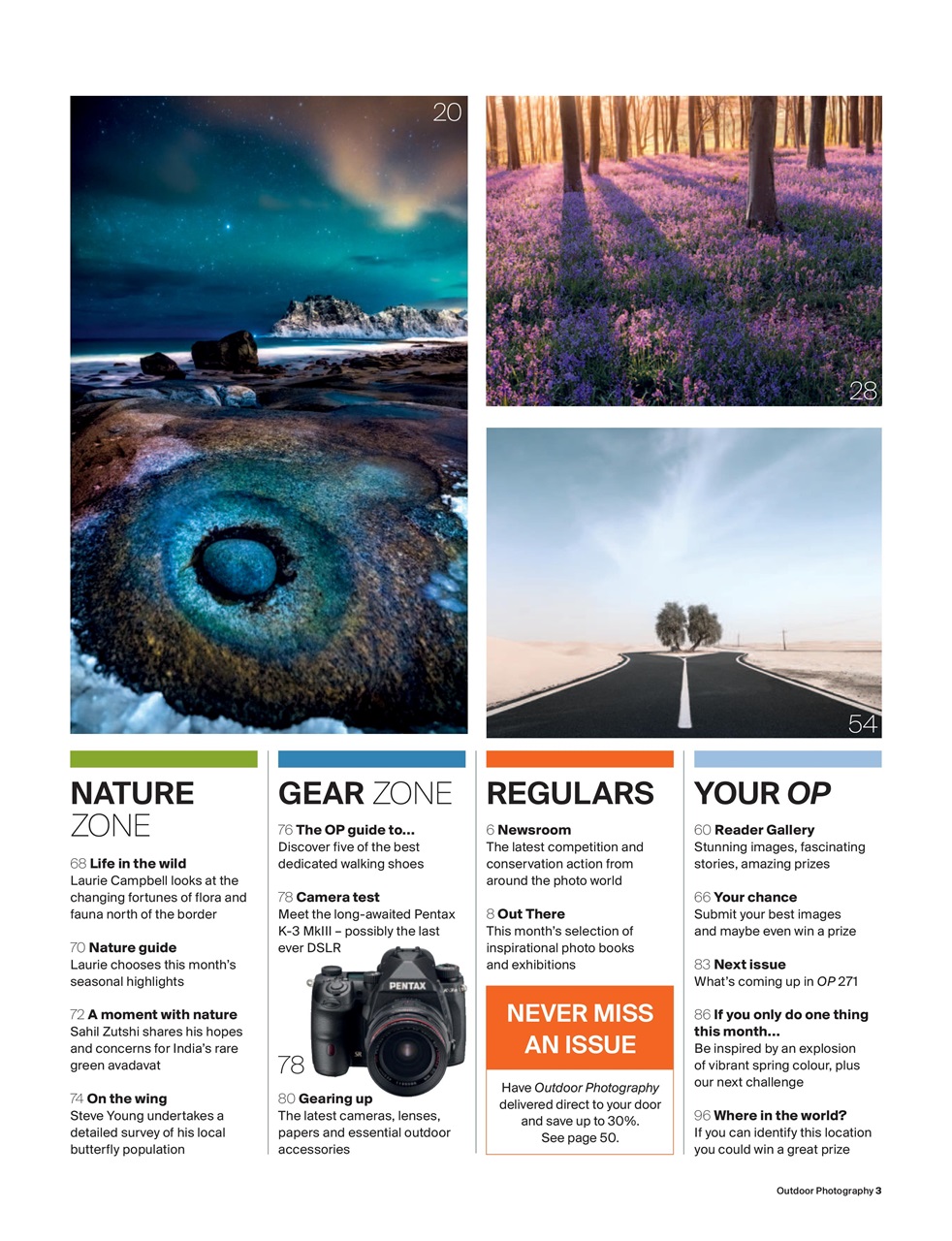 Outdoor Photography Preview Pages